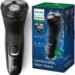 Philips Norelco Shaver 2400 Series, Wet and Dry Electric Shaver, Pop-up Trimmer, P-Cap, Deep Black, Model X3001/90
