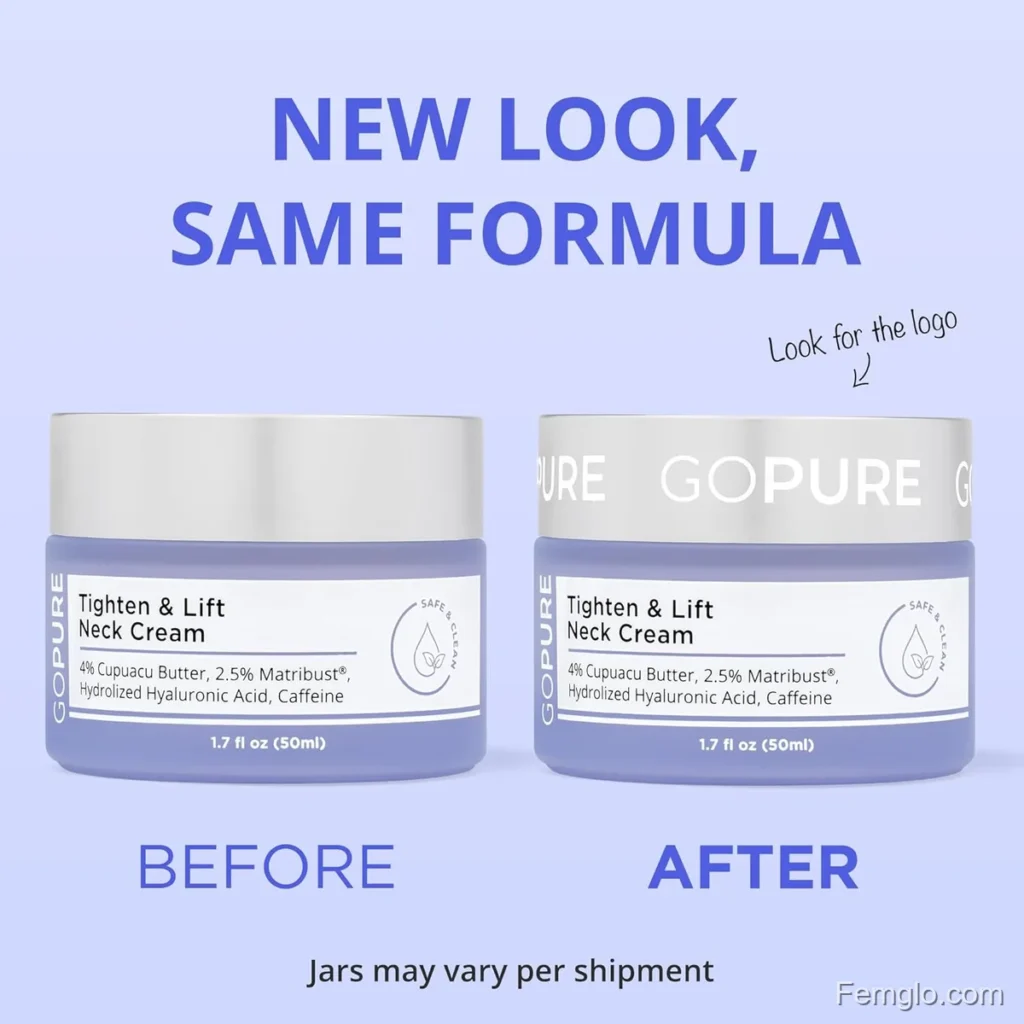 goPure Tighten & Lift Neck & Chest Moisturizer Cream for Visibly Firming